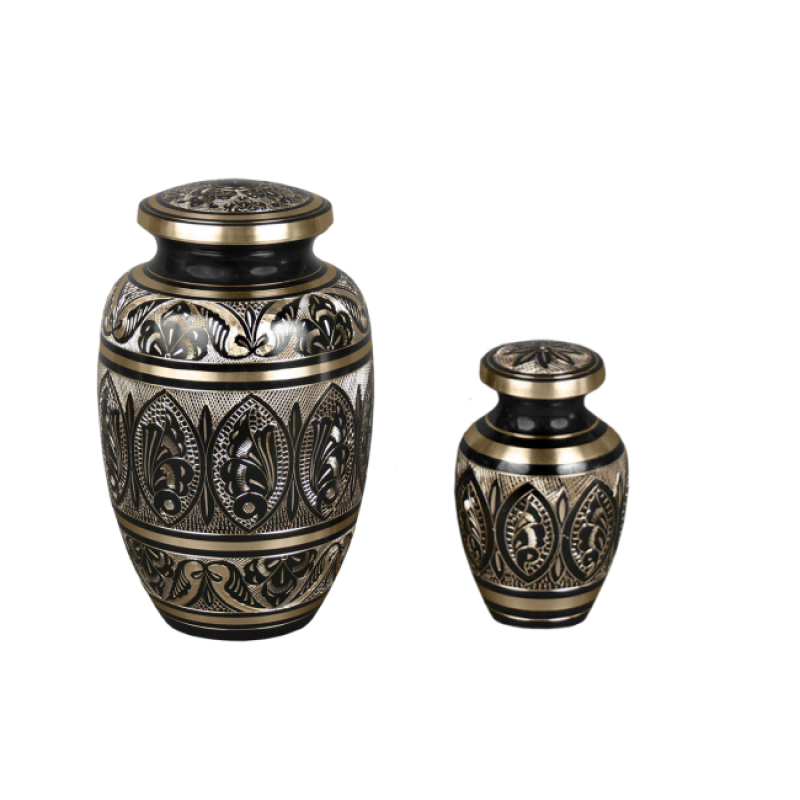 Moderne - Black and Gold Etched Brass (Adult)