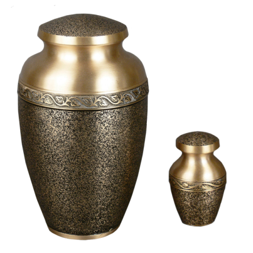 Aristocrat - Textured Bronze Classic Vase (Adult)