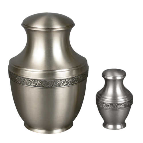 Patrician - Brushed Silver with Pewter (Adult)
