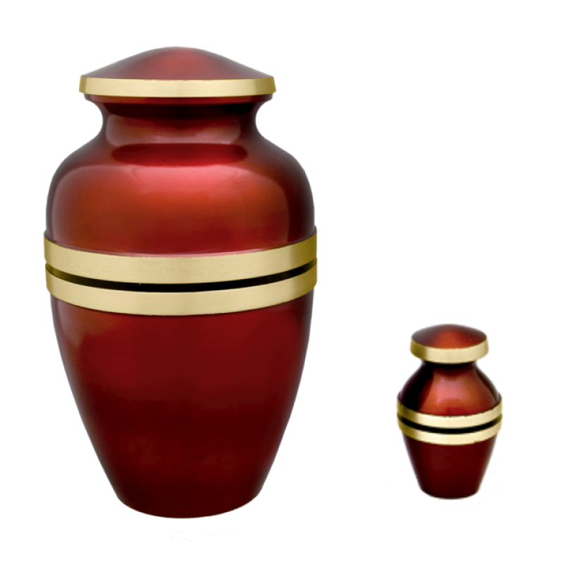 Scarlet - Red w/Double Bronze Band (Adult) Scarlet - Red w/Double Bronze Band (Adult)