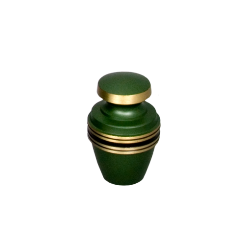Laurel II Token - Green w/Black and Bronze Band