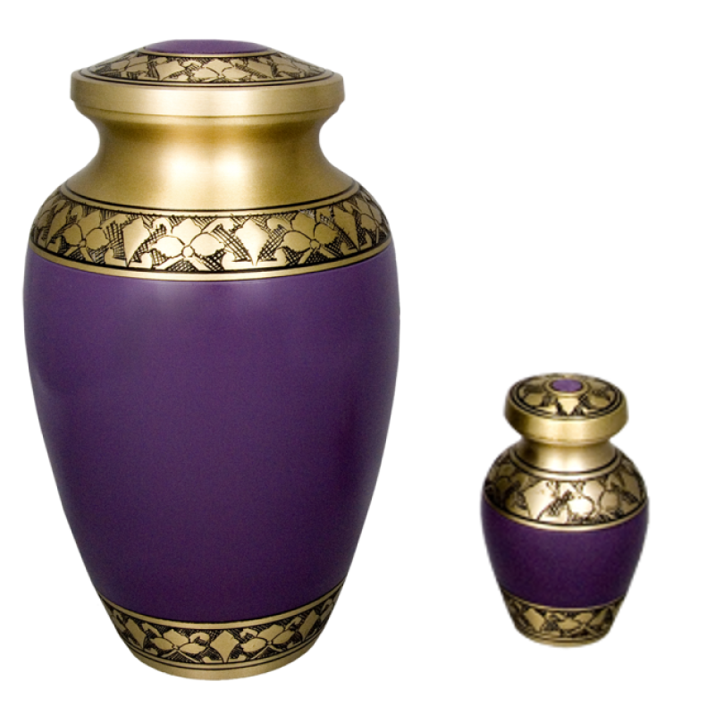 Genesis III - Deep Lavender w/Etched Bronze Band (Adult)