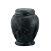 Black Marble - Black Marble Vase with Base (Adult)