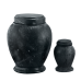 Black Marble Token - Black Marble Vase with Base (Token)