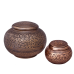 Copper Cognac II Token - Round Copper Urn with Blind Embossed pattern