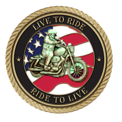 Harley Rider Medallion