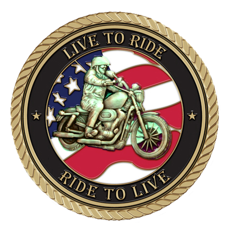 Harley Rider Medallion