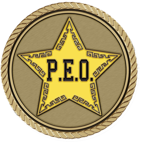 P.E.O. Medallion