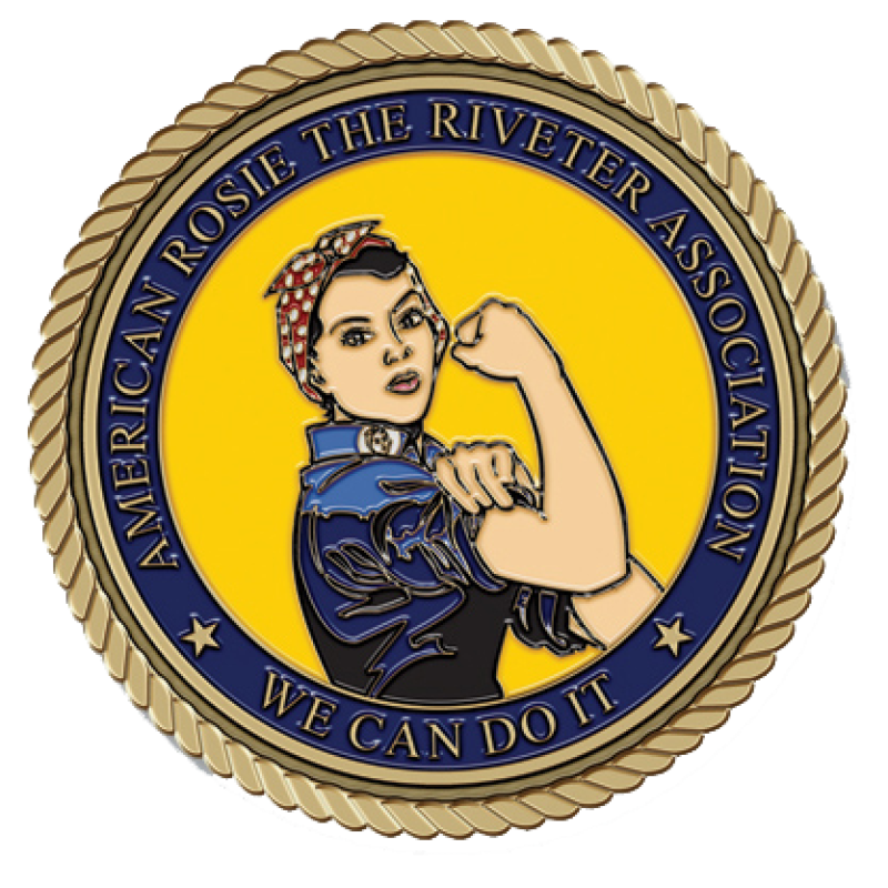 Rosie the Riveter Medallion (Color)