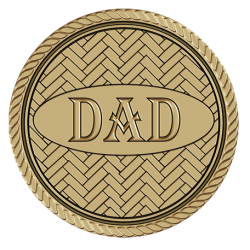 Family Dad Medallion Family Dad Medallion