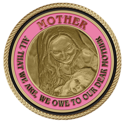 Mother's Gaze Medallion