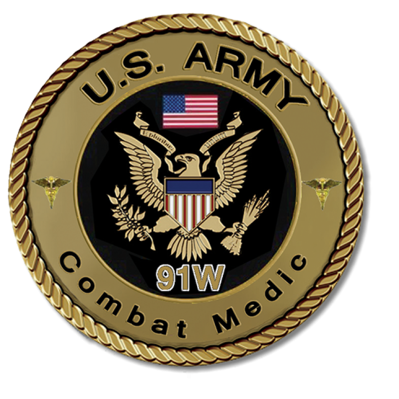 Army Combat Medic Medallion