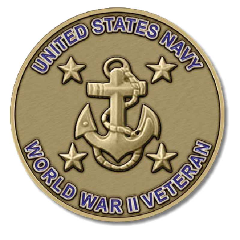 Navy WW2 Veterans Medallion