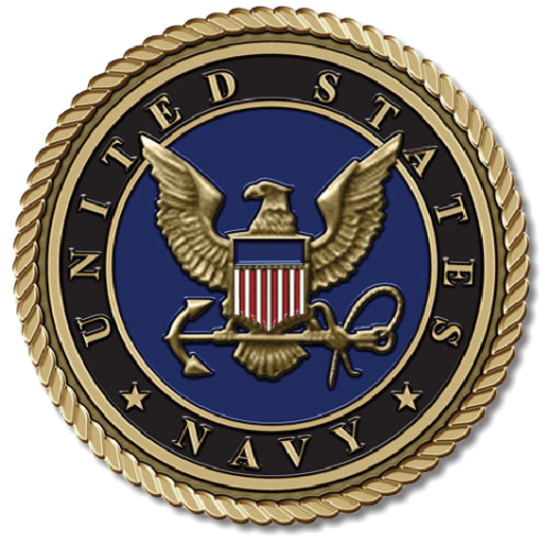 Navy Medallion