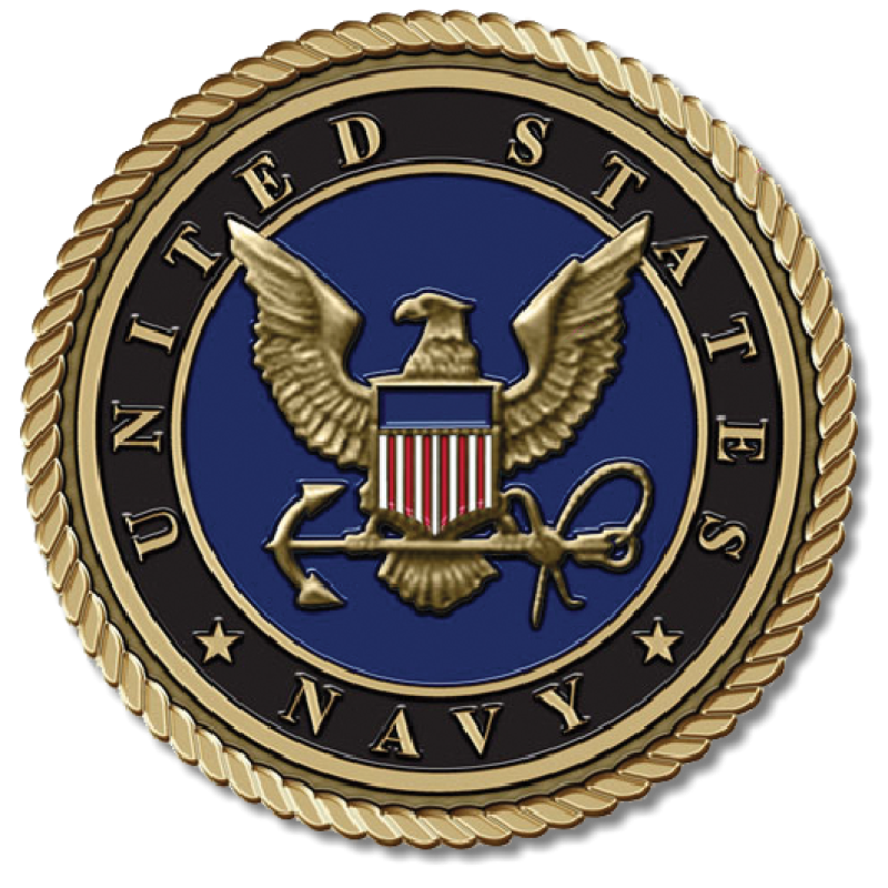 Navy Medallion