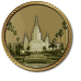 LDS Temple Oakland Medallion LDS Temple Oakland Medallion
