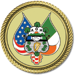 Order of Hibernians Medallion (Brass) Order of Hibernians Medallion (Brass)