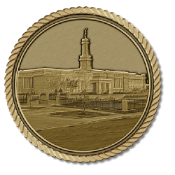 LDS Small Temple V.2 Medallion