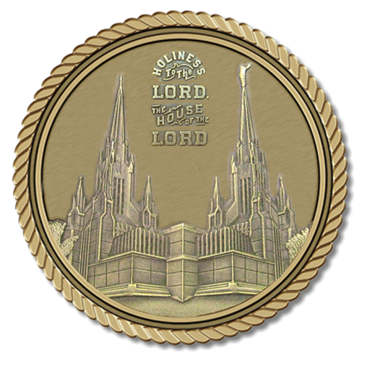 LDS Temple San Diego Medallion