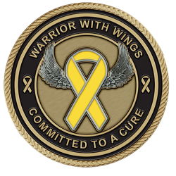 Childhood Cancer Medallion Childhood Cancer Medallion