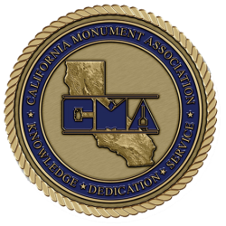 California Monument Association Medallion California Monument Association Medallion