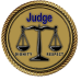 Judge Medallion Judge Medallion