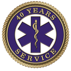 Medical 40 Years Medallion