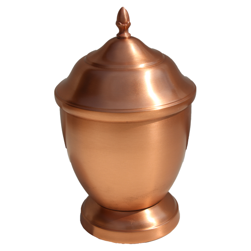 Copper Cremation Pet Urn 701