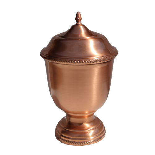 Copper Cremation Pet Urn 703