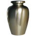 Cretian Antique Brushed Nickel Urn
