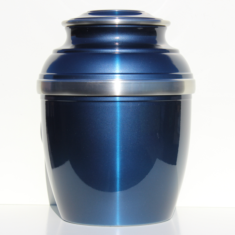 Calypso Large Pewter Cremation Color Urn 601