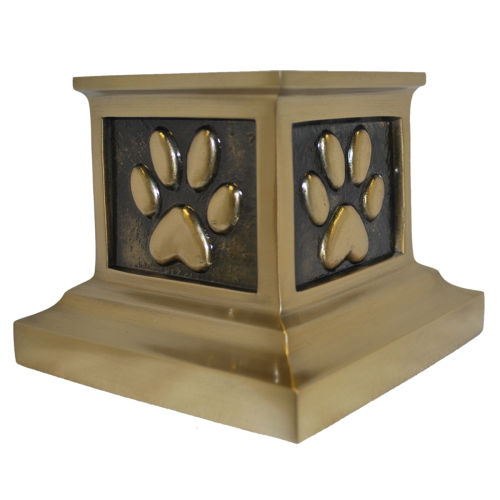 Roman Paws - Antique Bronze Pet Urn