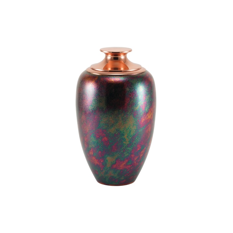 Luna Textured Raku Large/Adult Urn