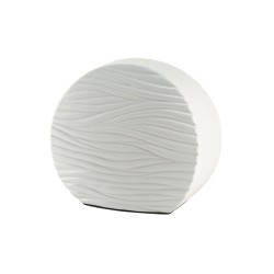 Windham Textured Soft Waves White Urn Windham Textured Soft Waves White Urn