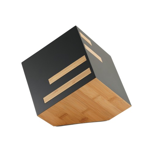 Icon Matte Black/Bamboo Urn