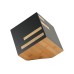 Icon Matte Black/Bamboo Urn