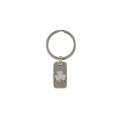 Key Chain Clover - Stainless Steel Key Chain Clover - Stainless Steel