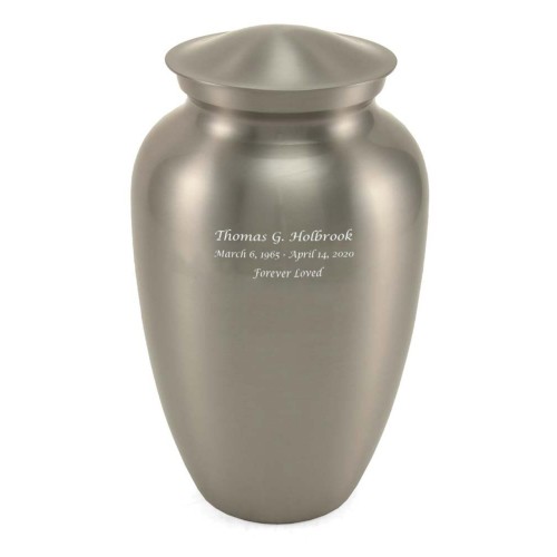 Pewter Classic Gloss Adult Urn