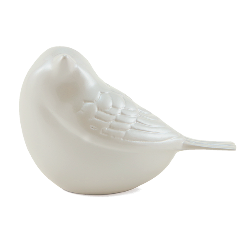 Songbird Pearl Keepsake Brass Urn