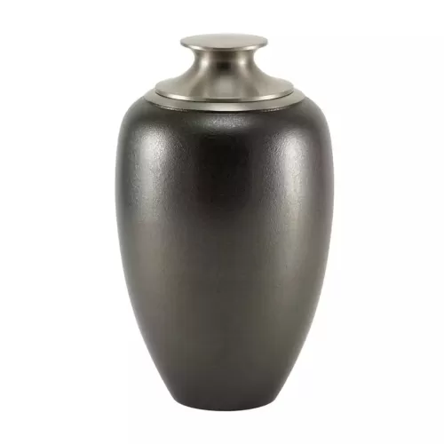 Luna Textured Slate Large/Adult Urn