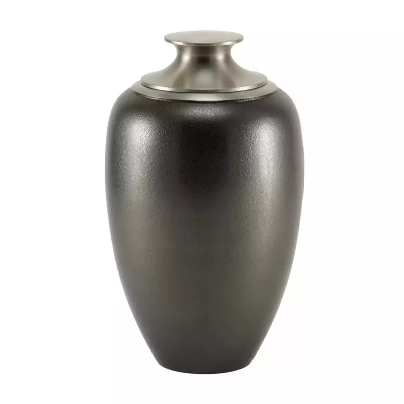 Luna Textured Slate Large/Adult Urn