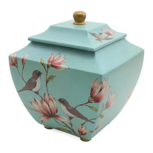 Magnolia Lovebirds Adult Urn