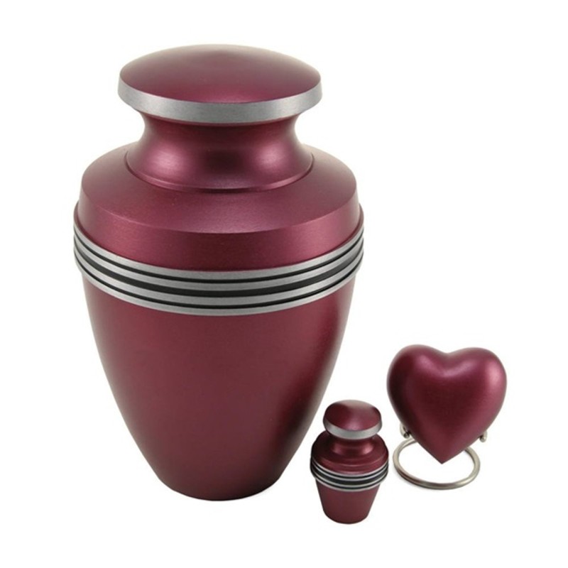 Grecian Magenta Adult Urn