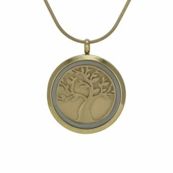 Bronze Tree Pendant - includes 19" chain