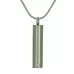 Cylinder Necklace Pewter - Includes 19" chain Cylinder Necklace Pewter - Includes 19" chain