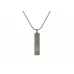 Pillar Necklace Pewter - Includes 19" chain