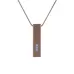 Pillar Necklace Rose Gold - Includes 19" chain