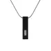 Pillar Necklace Onyx - Includes 19" chain