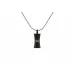 Hourglass Necklace Onyx - Includes 19" chain