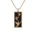 Embossed Doves Rose Gold - includes 19" chain